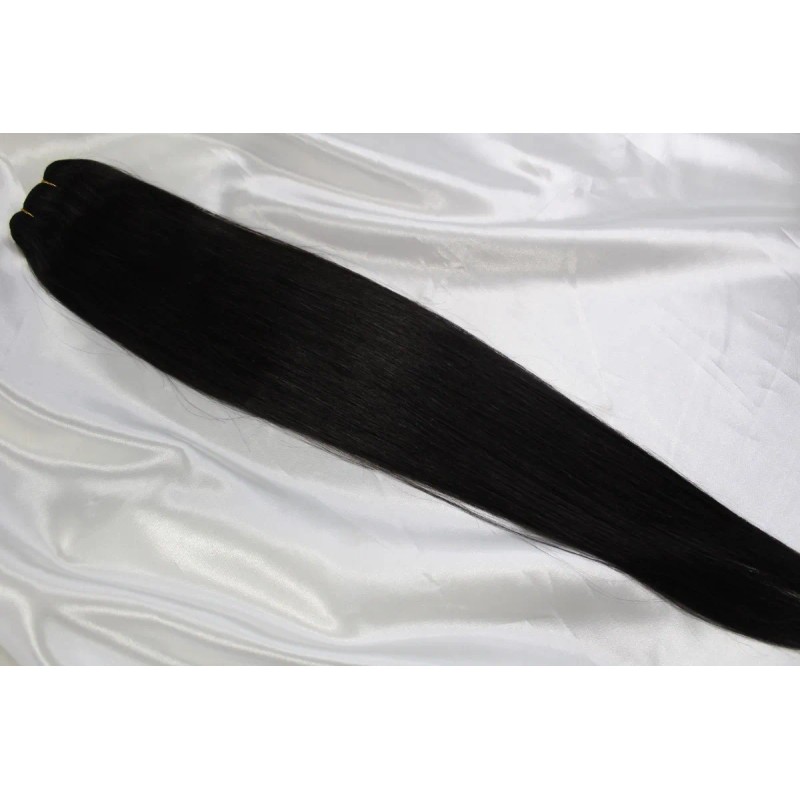 Cortina Pelo Extensiones Cabello 100% Natural Humano Remy 22