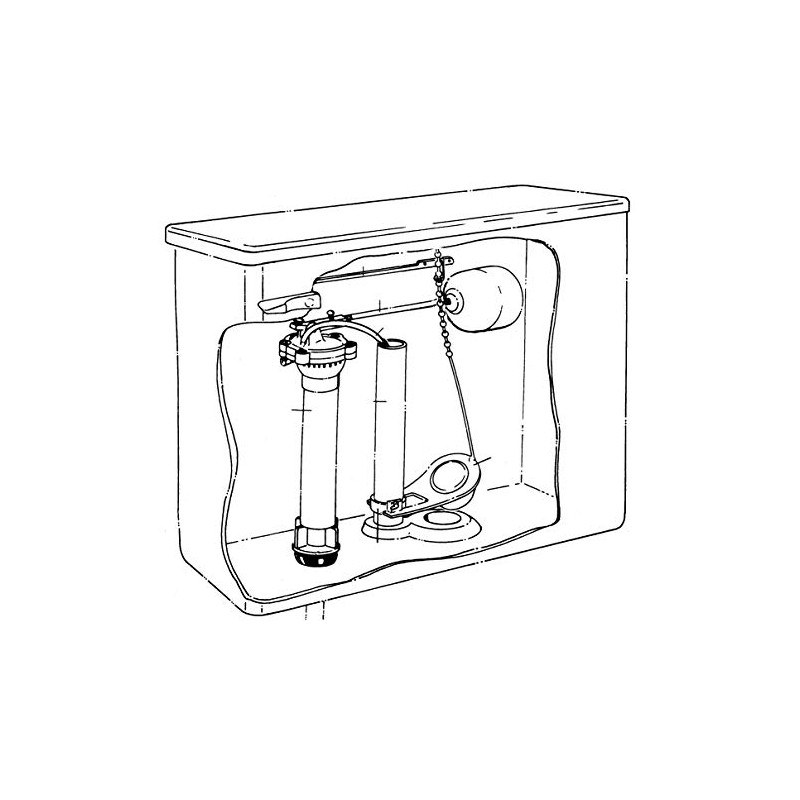 Keeney PP830-4 Plumb Pak Toilet Tank Repair Kit
