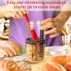 INFTYLE Sourdough Bread Starter Jar Kit 34oz Large Capacity Glass