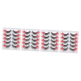 FOMIYES 20pairs Elegant Fake Eyelashes Eyelash Extensions Kit Lashes Eye Lashes for Women Clusters