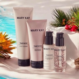 Mary Kay TimeWise Miracle Set for Comfortable Skincare Brightening Sunscreen Spf Moisturizer Hydrate Cleanser Repair Uv Moisture Hydrating - Name: TimeWise Miracle Set, Skin Type: Normal/Dry