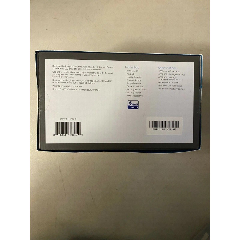 Ring NEW * Ring Alarm 5 Piece Kit (1st Gen)