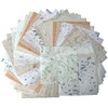 Natural Fiber Leaves Banana Bark Mulberry Paper Sheets 8 x