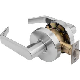 Dynasty Hardware AUG-30-26D Grade 2 Commercial Duty Passage Lever, ADA, Satin Chrome Finish