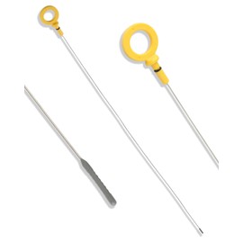 CCIYU ‎8C3Z6750A Engine Oil Dipstick Replacement for 2008-2010 for Ford F-250 Super Duty 6.4L 2008-2010 for Ford F-350 Super Duty 6.4L 2008-2010 for Ford F-450 Dip Stick for Checking Oil Dipstick