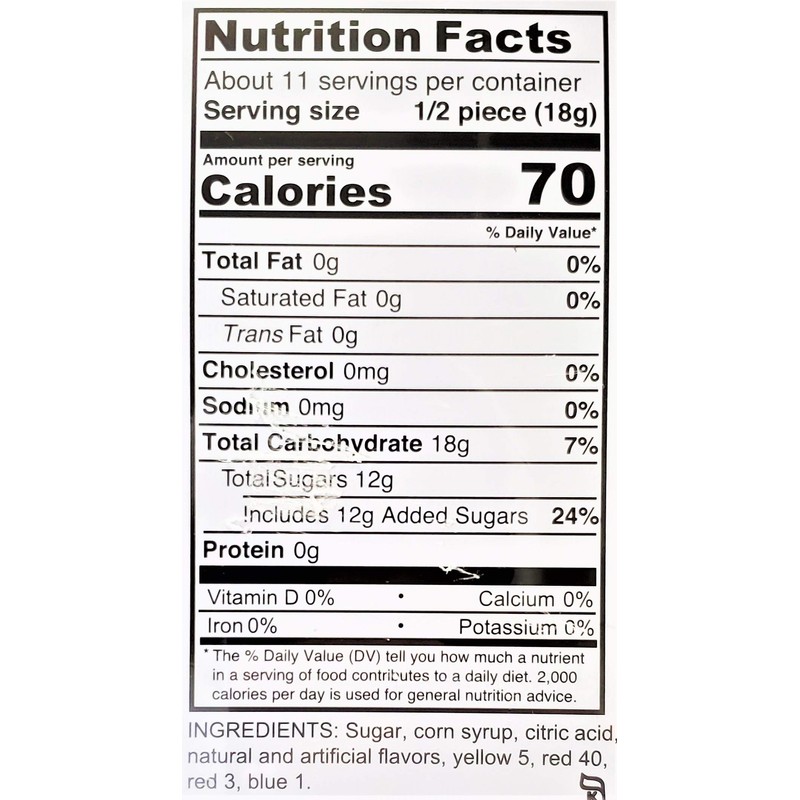 Sevignys Thin Ribbon Candy (2 Pack, Total of 14oz)