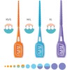 TePe EasyPick Toothpicks - Blue, ISO M-L, 60pcs | Dental