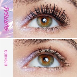 Maybelline The Falsies Surreal Extensions - Máscara de pestañas impermeable, voluminizadora, alargamiento de pestañas, muy negro, 1 unidad
