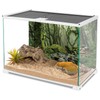 AWERT Foggy Forest Terrarium Background - Stream Green Huge Tree