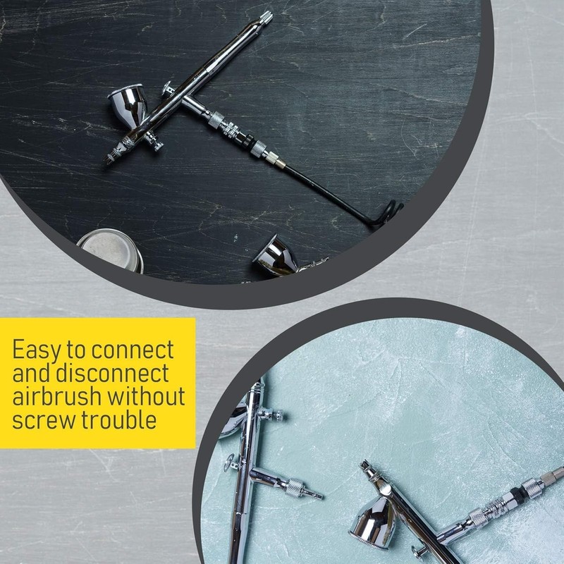 Professional Airbrush Accessories Air Brush Quick Release Coupler Plug Disconnect