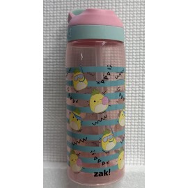 Zak Designs 25oz Squishmallows Kids Straw Water Bottle Locking Spout