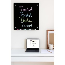 Audio-Visual Direct Pastel Dry Erase Markers, Set of 4