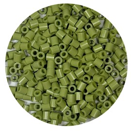 Hama Sacchetto di perle | circa 1000 perline Midi | Mosaico arte e artigianato per bambini a partire dai 5 anni | Matcha verde