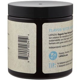 Lafaza Organic Madagascar Bourbon Pure Ground Vanilla Bean Powder, 4oz