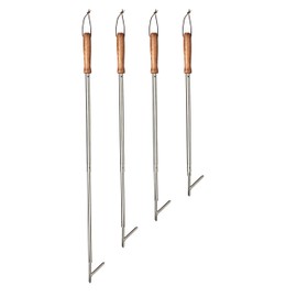 Coghlan’s Heavy-Duty Extendible Fire Poker 17 to 30 inches – Telescoping Camping Fire Pit Tool for Safe, Easy Fire Control, Compact Design for Campfires, Fireplaces, and Outdoor Cooking
