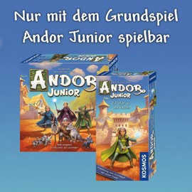 Kosmos 683085 Andor Junior Expansion - The Danger from the Shadow Game, Only Playable Andor Junior, Children's Game for 2-4 Children from 7 Years, Family Game