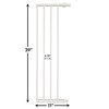 MidWest Homes for Pets Steel Pet Gate Extension; Pet Gate