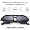 COASION Baby Polarized Sunglasses Flexible Rubber Shades with Adjustable Strap