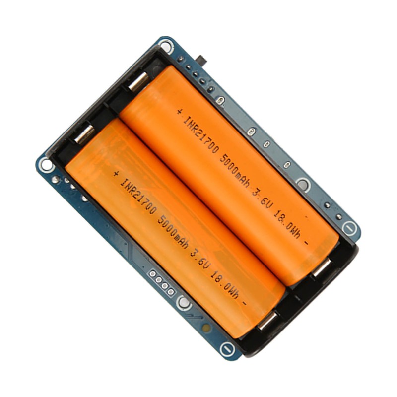 Power Supply UPS Module 5V Output Micro USB 21700/5000mAh I2C