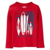 OshKosh B'Gosh Boys' Rashguard, Surfboard Red, 3