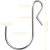 Haisheng 50PCS S Hooks S Hooks Heavy Duty Small Multi-Purpose