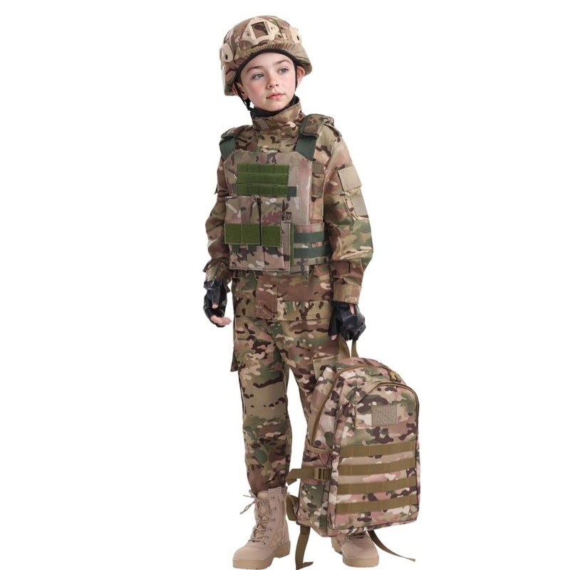 Children's Army Special Forces Clothing Children's Camouflage Single Soldier Clothing