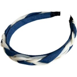 Headband For All Hair Types，Comfort Fit for All-Day Wear - Beautiful Design for Instant Style - Pain-Free Hair Accessories for Women, Men, Boys & Girls (Dark blue, One size)