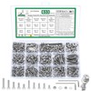 633 Pcs M3 M4 Nuts and Bolts Set, Hex Socket