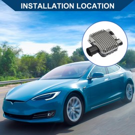 Hihaha Radiator Cooling Fan Control Module Engine Cooling Fan Control Module Unit 7T43-8C609-BA for Volvo S60 S80 XC60 V70 XC60