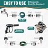 Pressure Washer Quick Connect Adapter Kit, M22 14mm to 3/8"