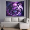 AAVEUP Yin Yang Dragon Tapestry Mysterious Dream Purple Star Asian