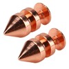 100 Sets Spiked Cone Spike Stud Rose Gold High Hardness