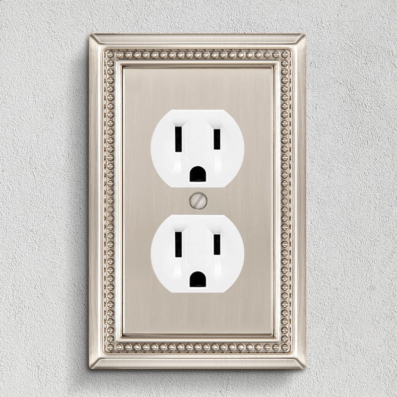 Henne Bery Sunken Pearls Heavy Duty Decorative Wall Plate Switch