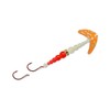 Mack's Lure Double Whammy Kokanee Pro, Silver Sparkle Flo Ruby/Flo