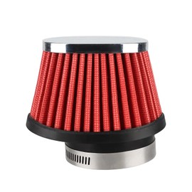 NIBBI Filtro de aire para motocicleta, filtros de aire universales para moto de cross, filtros de aire de 55 mm para moto de cross, pit bike, bicicleta, mini bicicleta, GY6, ATV