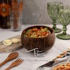 Thenga Artisan Jumbo Coconut Bowl, 900 ML, 1 Bowl, Spoon