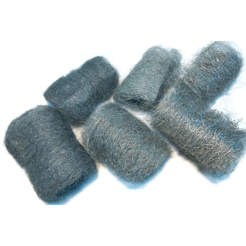 Stainless Steel Wool Pads, 6pc Assorted Pack (Fine, Medium, Coarse)