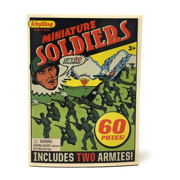 Schylling Retro Mini Soldiers 60 Piece, 1 EA