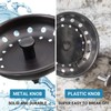 KONE Kitchen Sink Stopper and Strainer 2 Pack Oil Rubbed