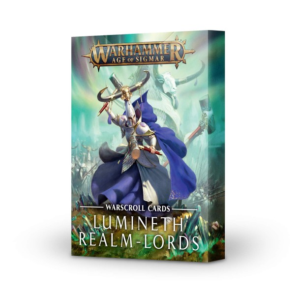 Warhammer Age of Sigmar Lumineth Realm-Lords Warscroll Cards