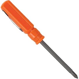 Lutz 2-in-1 Pocket Size Orange Screwdriver
