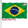 Brazil Flag 3x5 Brazilian Flag Double Sided for Outdoors 3
