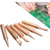 Bestgle 12 Pcs 900M-T Series Pure Copper Soldering Iron Tips