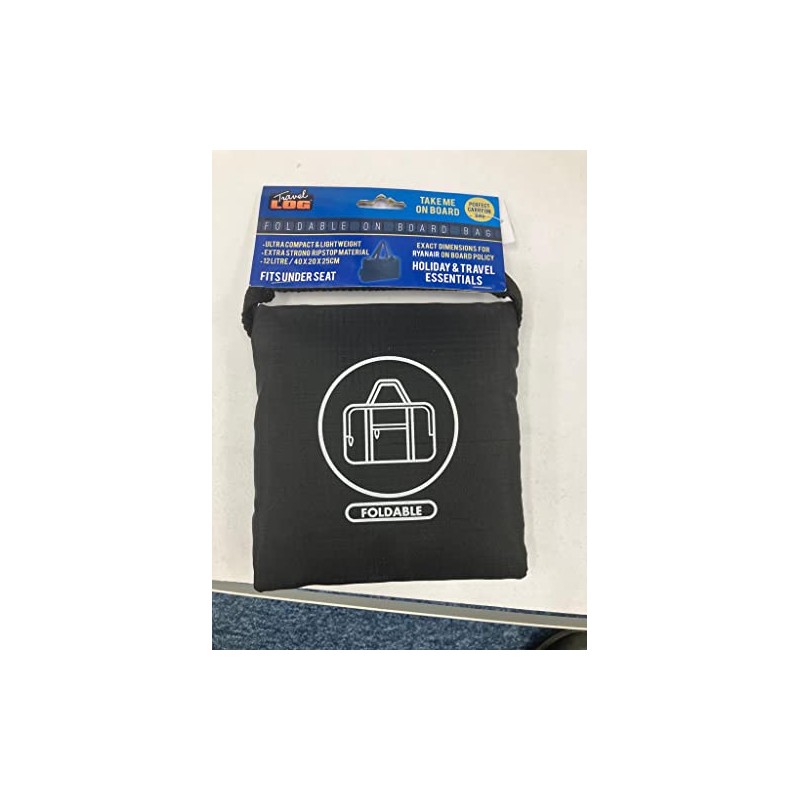 Stylish Ryanair Black Cabin Bag - 40 x 20 x