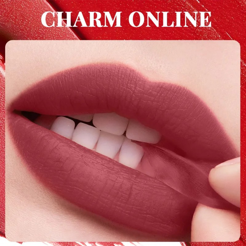 Set De 6 Labiales Handaiyan Lápiz Labial Color Rojo Mate