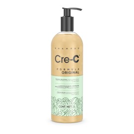 Cre-C Shampoo Fórmula Original 1L Anticaída de Cabello con Ingredientes Naturales, Fortalece el cabello, Estimulación de crecimiento de Uso Diario