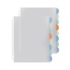 48 Pack Clear Binder Sheet Protectors for 3 Ring Binder