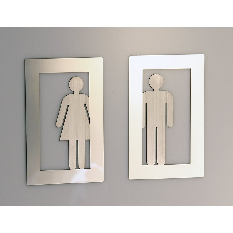 Product Image Schönbeck Design Door Sign Set Woman + Man