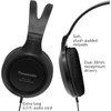 Panasonic Headphones, Lightweight Over the Ear Wired Headphones with Clear