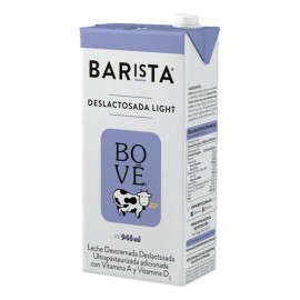 Leche Orgánica Deslactosada Light Barista Bové 1 L
